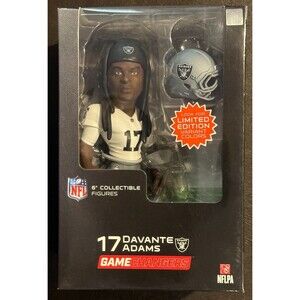 NFL Game Changers - Davante Adams #17 Raiders 6" Collectible Vinyl Figure  NFLPA